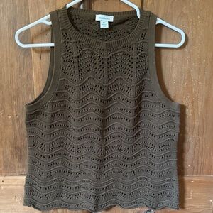 Sundance Crochet Sleeveless Top
